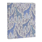 Blue Giraffe Pattern Canvas Print Gallery Image 6