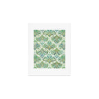 Jade Enamel Art Deco Fans Art Print Gallery Image 1