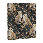 Wooden Wonderland Barn Owl Collage Canvas Print Gallery Image 6