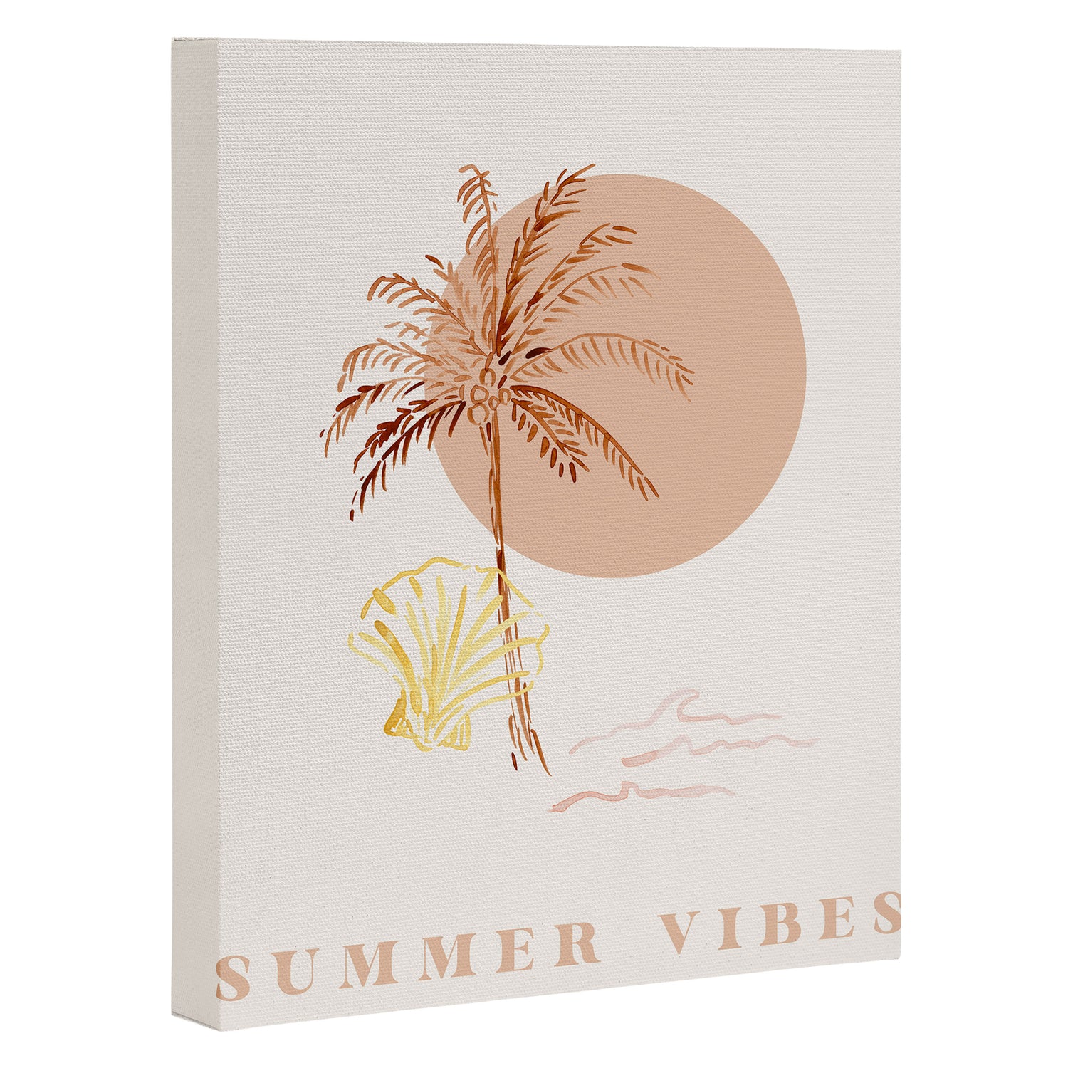 Boho Summer Vibes Canvas Print Gallery Image 3