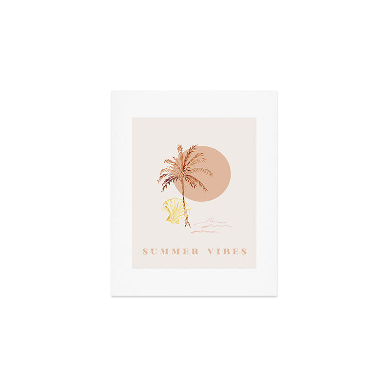 Boho Summer Vibes Art Print Gallery Image 1