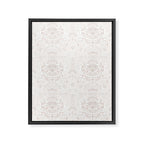 Boho Watercolor Geometric - Neutral Framed Canvas Print Gallery Image 8