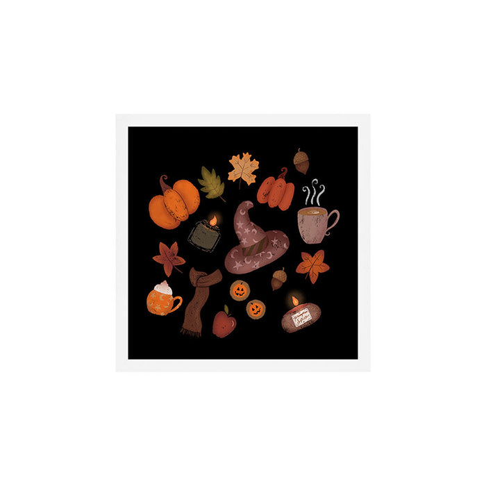 Cozy Halloween Art Print Gallery Image 1