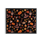 Cozy Halloween Framed Canvas Print Gallery Image 2