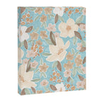 Ditsy Marker Florals - Turquoise Canvas Print Gallery Image 6