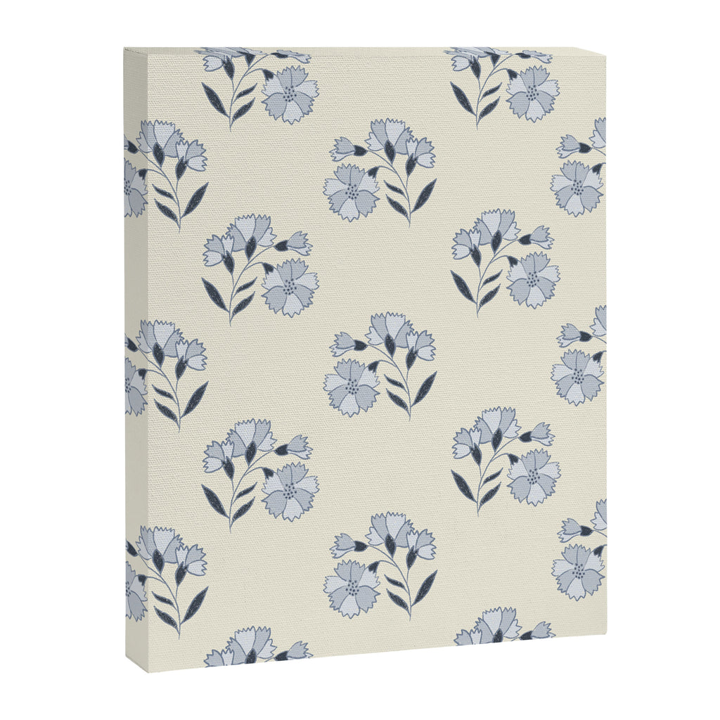 Floral Block Print Canvas Print Gallery Image 6