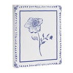 Inky Chintz Floral Canvas Print Gallery Image 6