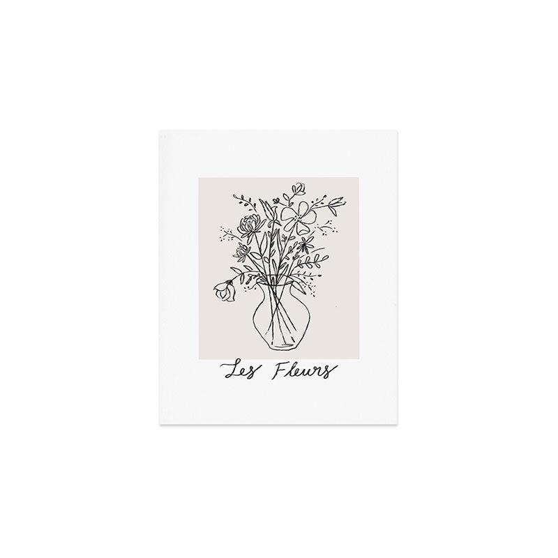 Les Fleurs Art Print Gallery Image 1