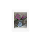Magenta Roses Still Life Painting Art Print Gallery Image 1