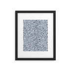 Painterly Florals - Blue Navy Framed Art Print Gallery Image 6
