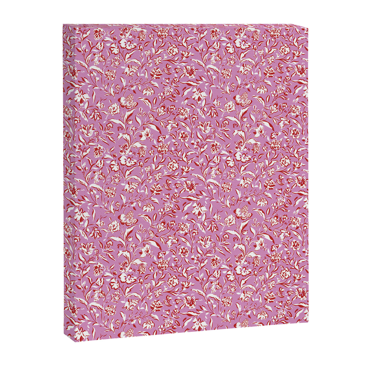 Painterly Florals - Red Orchid Canvas Print Gallery Image 8