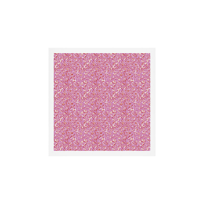 Painterly Florals - Red Orchid Art Print Gallery Image 1
