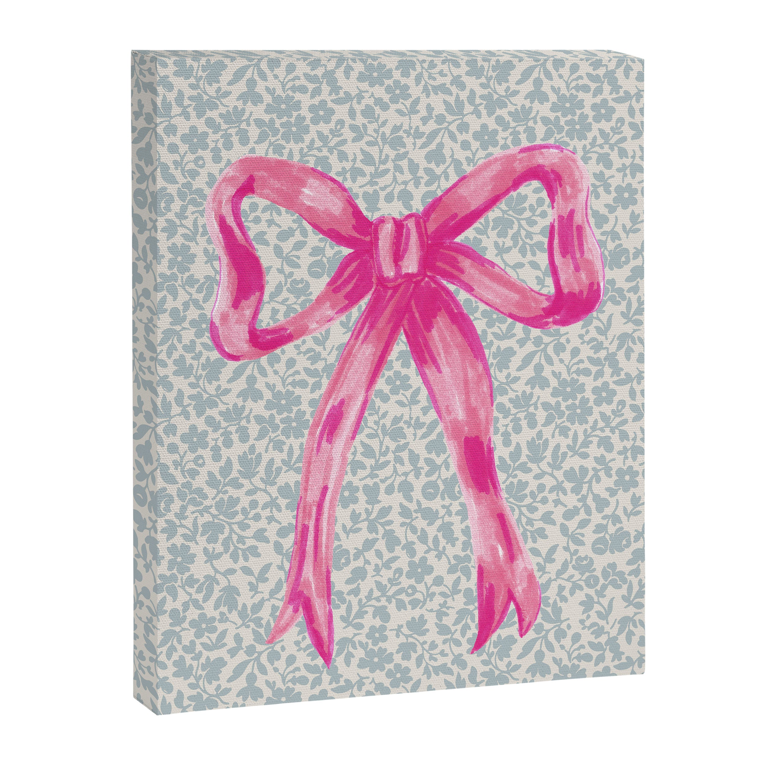 Pink Bow Canvas Print Gallery Image 6