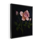 Rose Stem Framed Canvas Print Gallery Image 2