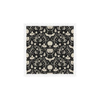 Spooky Things Two Tone - Black Beige Art Print Gallery Image 1