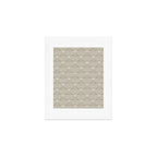 Vintage Cafe Floral - Oat Art Print Gallery Image 1