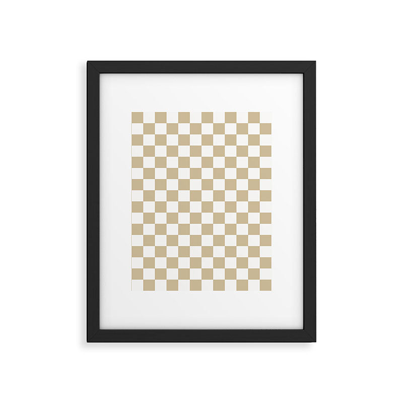 1989 Check Framed Art Print Gallery Image 1