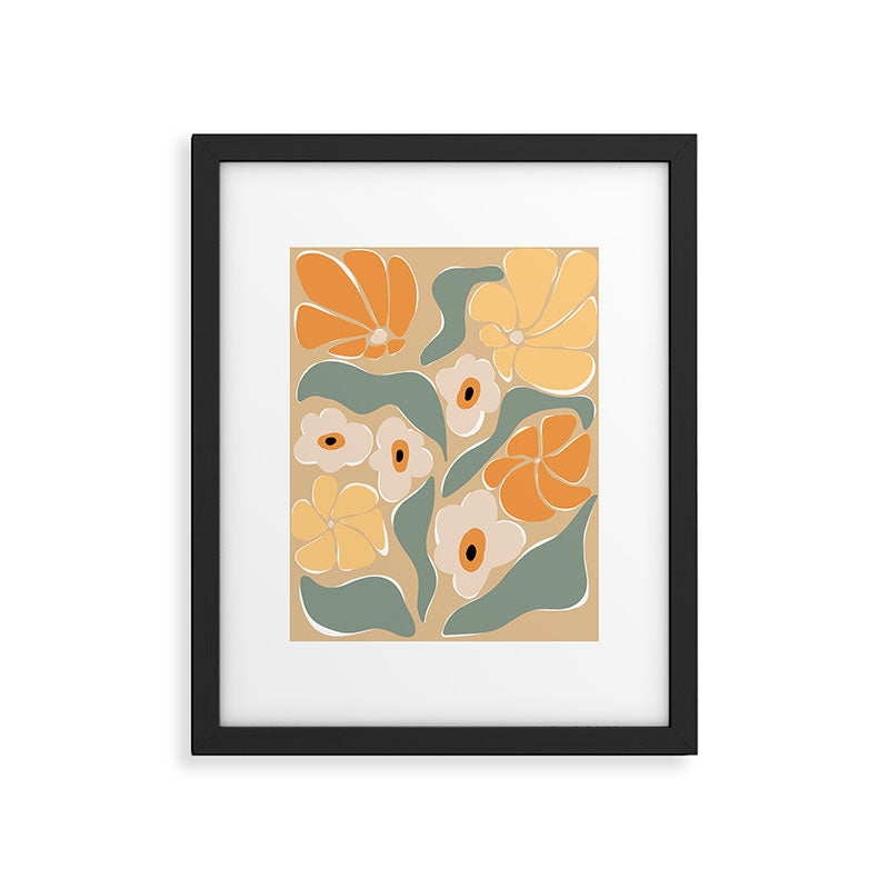 70s california flower market Framed Art Print Gallery Image 6