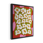 70's retro Bloom Framed Canvas Print Gallery Image 2