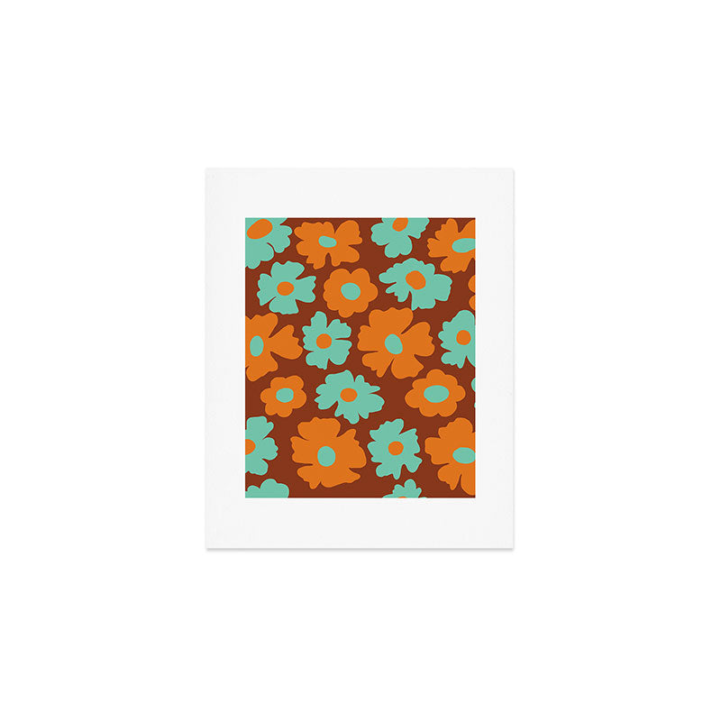 70's Retro print Art Print Gallery Image 1