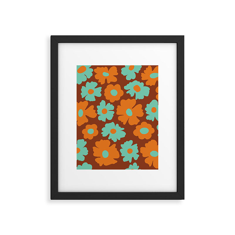 70's Retro print Framed Art Print Gallery Image 6