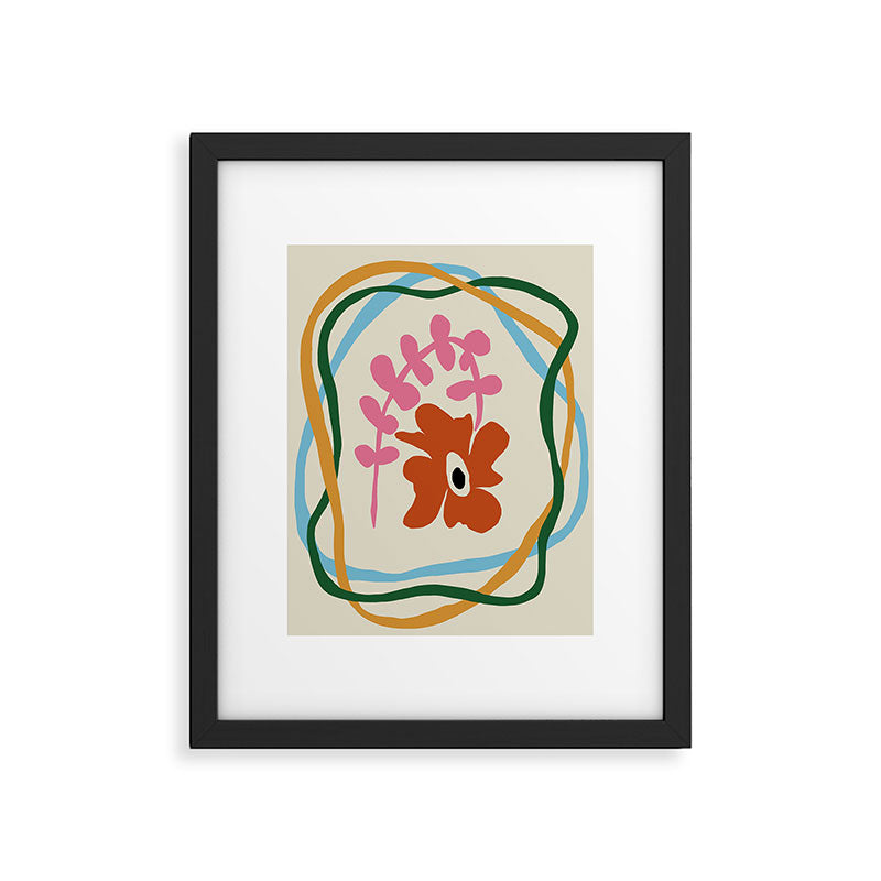 Abstract color flow  Framed Art Print Gallery Image 5