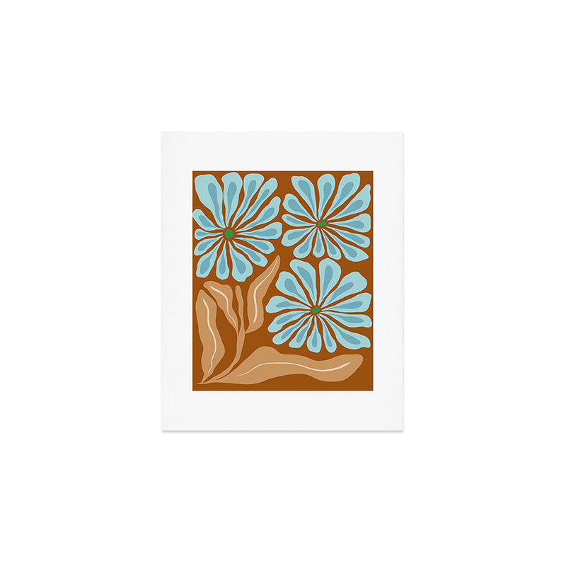 Amber Blooms Art Print Gallery Image 1