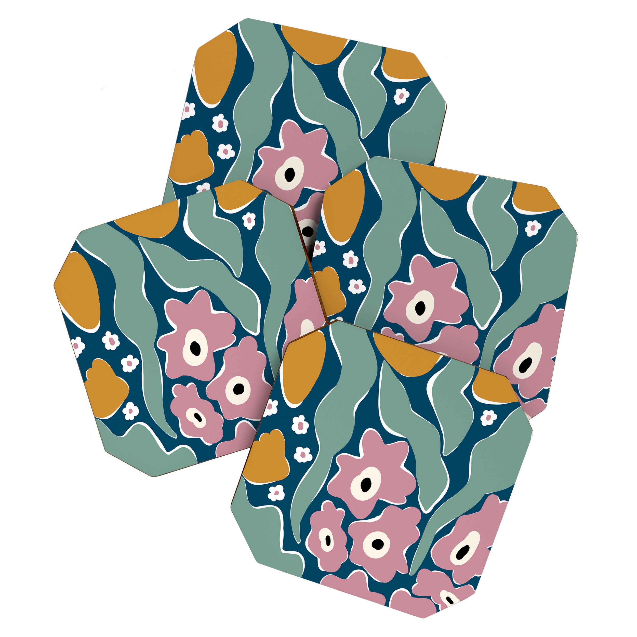 beach of flower  Coaster Gallery Image 1