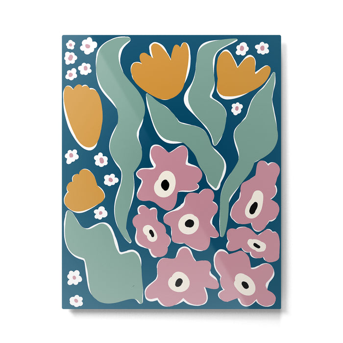 beach of flower  Metal Print Gallery Image 1