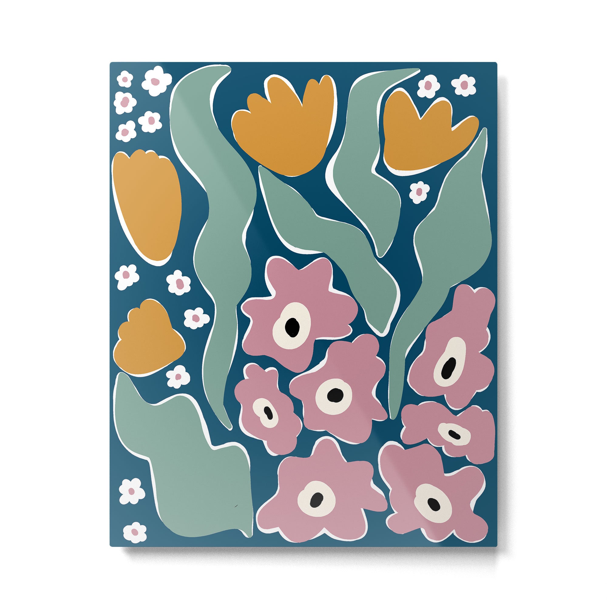 beach of flower  Metal Print Gallery Image 4