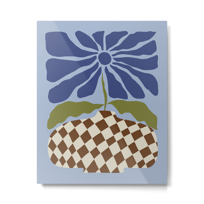 Big blooming flowerpot  Metal Print Gallery Image 1