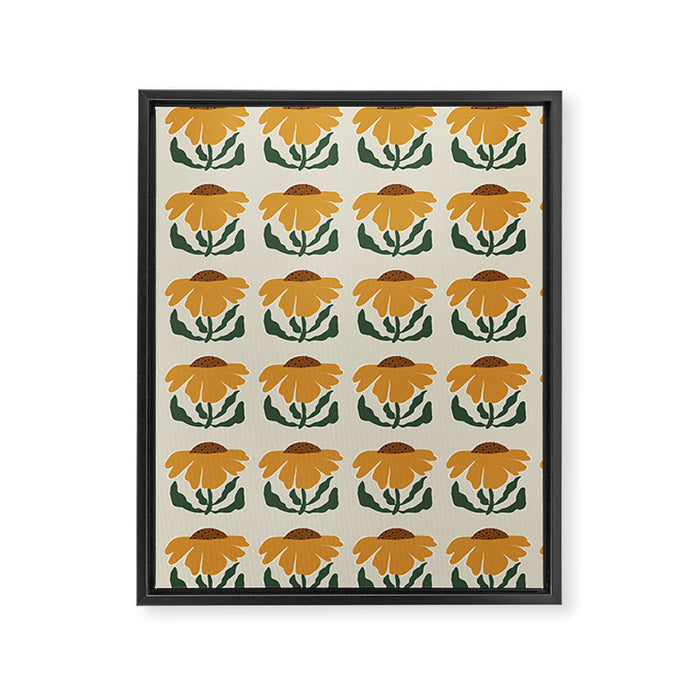 Big Blooming III Framed Canvas Print Gallery Image 1