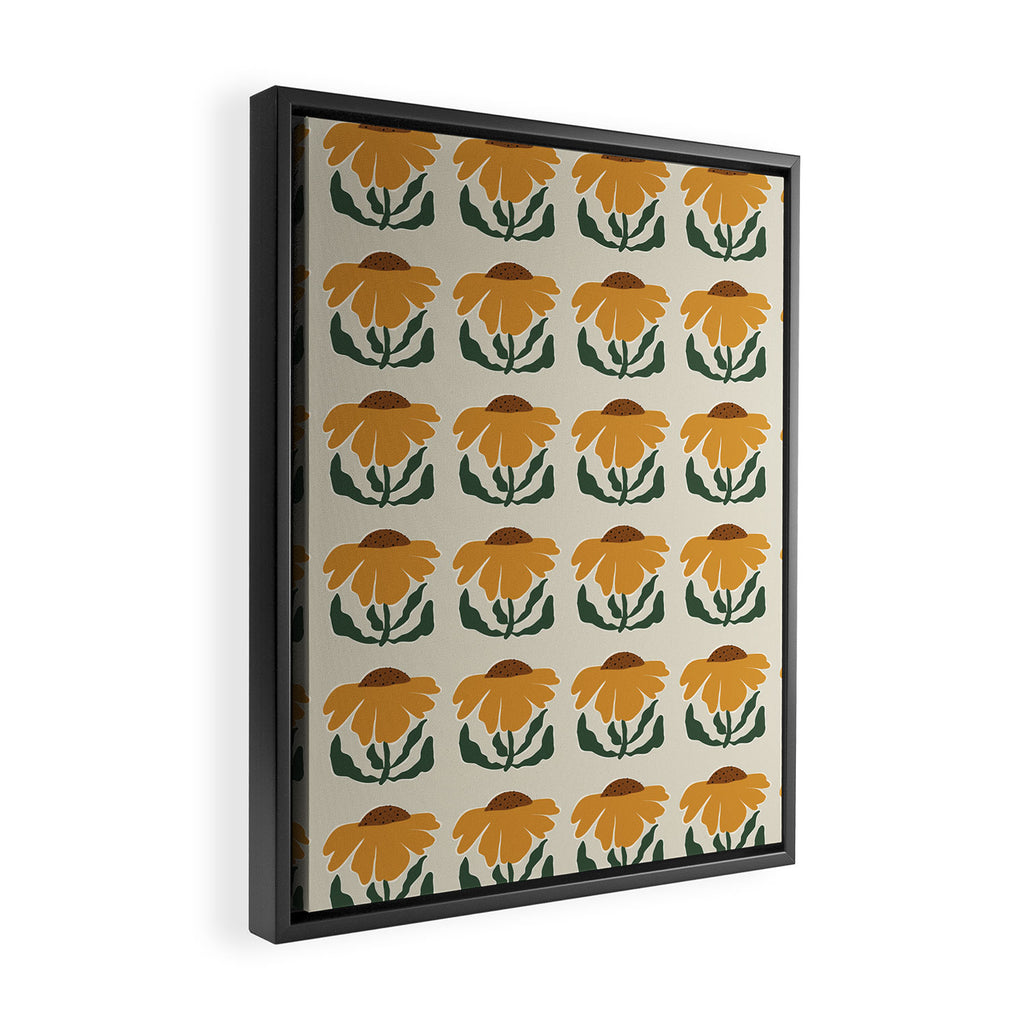 Big Blooming III Framed Canvas Print Gallery Image 2
