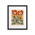 big blooming matisse flower  Framed Art Print Gallery Image 5