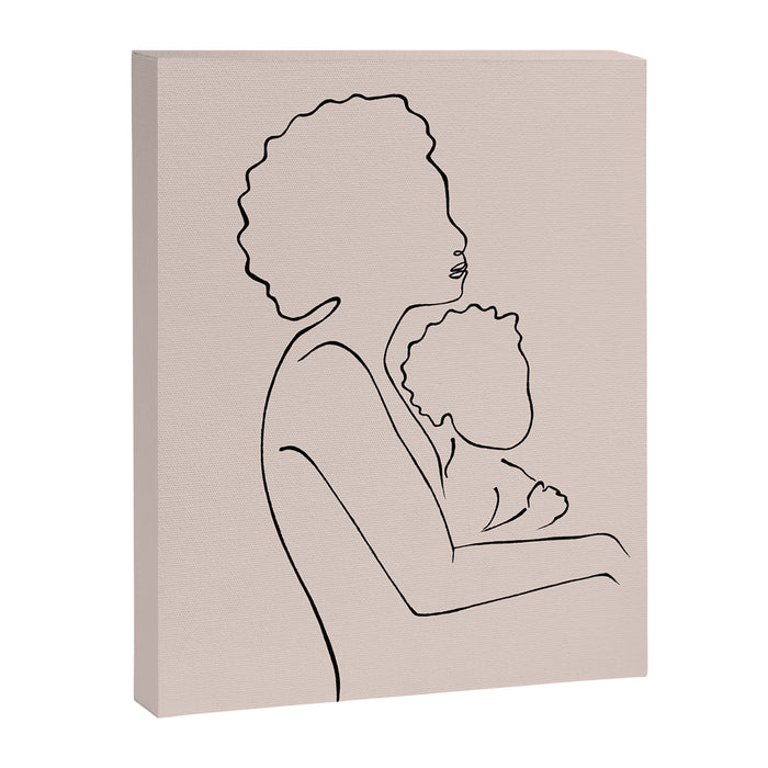 Big hair mama Canvas Print Gallery Image 1