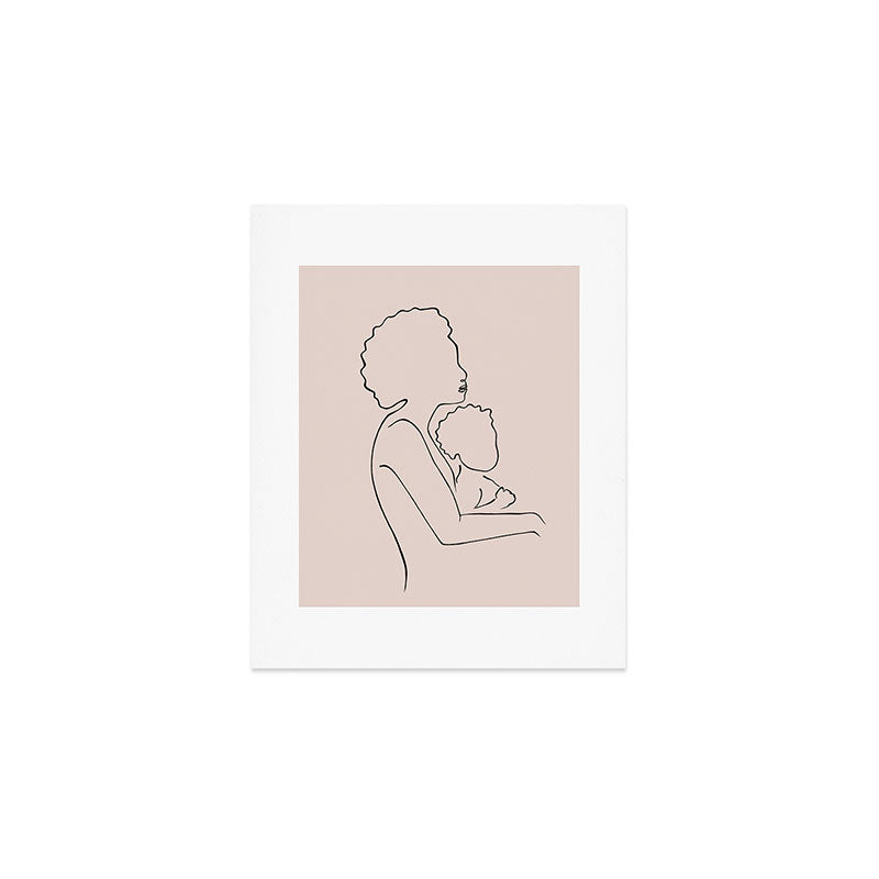 Big hair mama Art Print Gallery Image 1