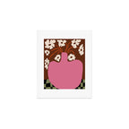 Big pot with flower  Art Print Gallery Image 1