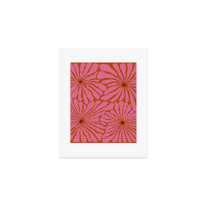 Blooming Bold pattern Art Print Gallery Image 1
