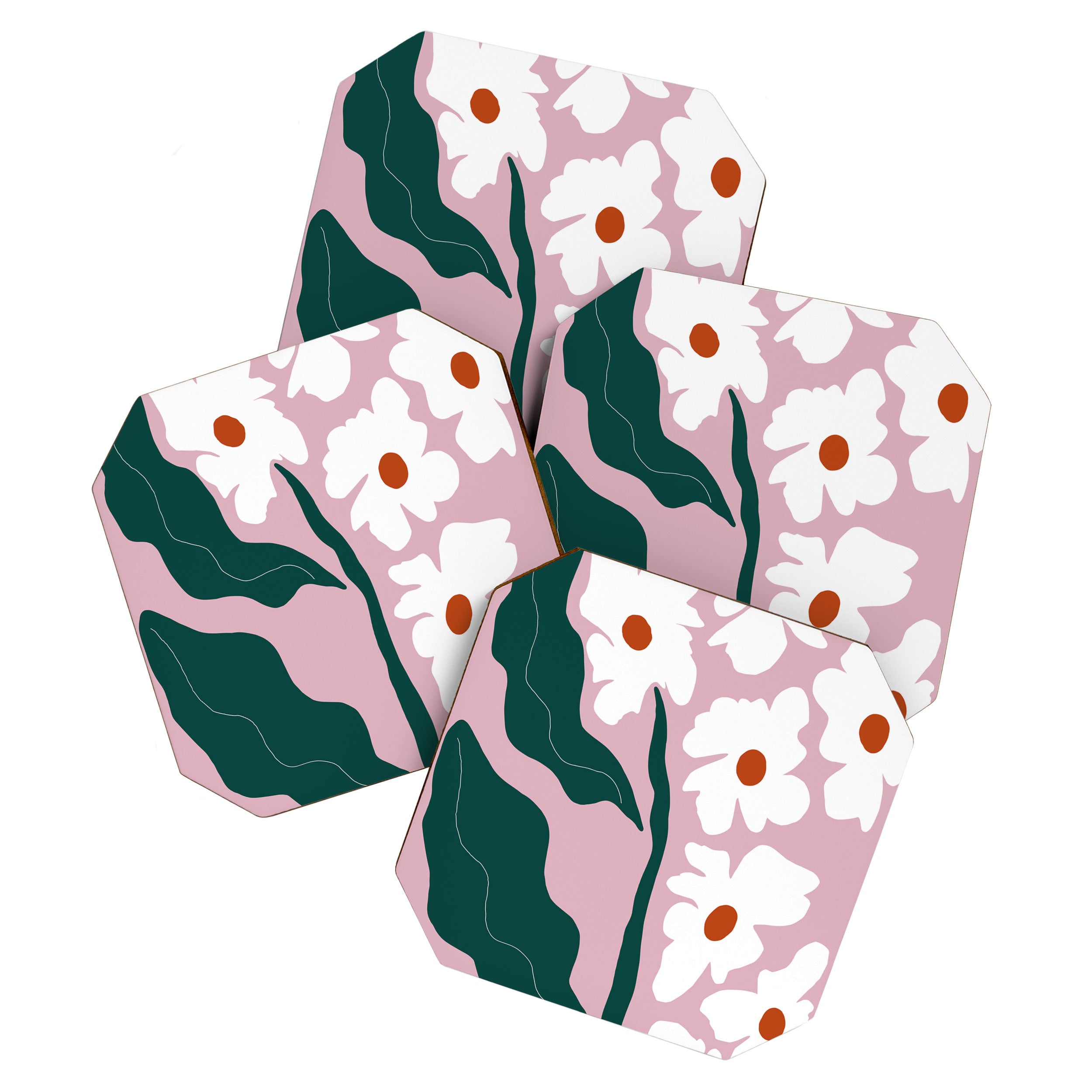 Blooming flora Coaster Gallery Image 1