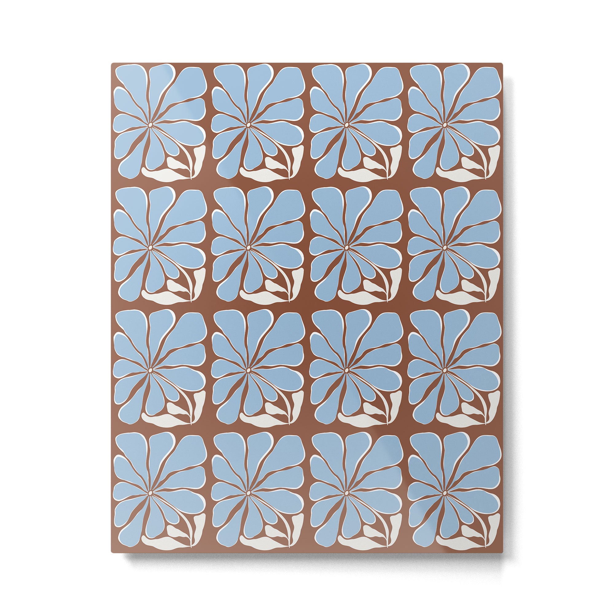 Blooming in Blue Metal Print Gallery Image 4