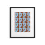 Blooming in Blue Framed Art Print Gallery Image 5