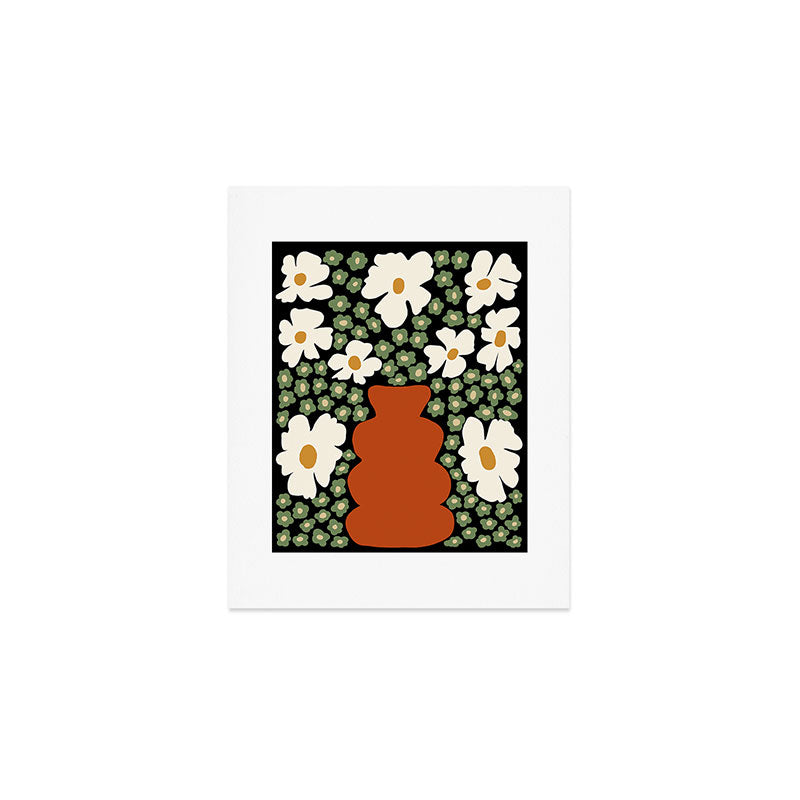 Blooming pottery night    Art Print Gallery Image 1