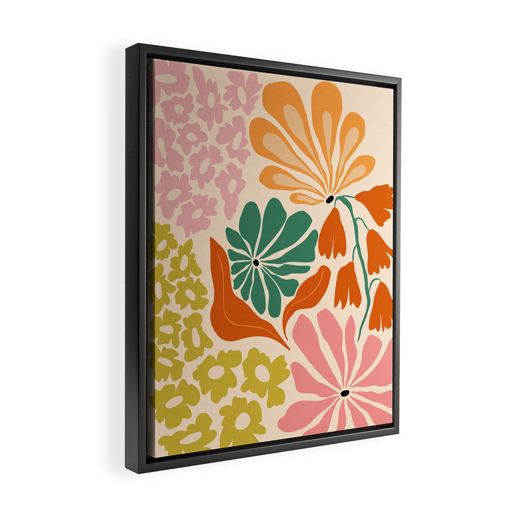 Blossom Bliss Framed Canvas Print Gallery Image 2