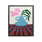 Blossoms on clay Framed Canvas Print Gallery Image 6