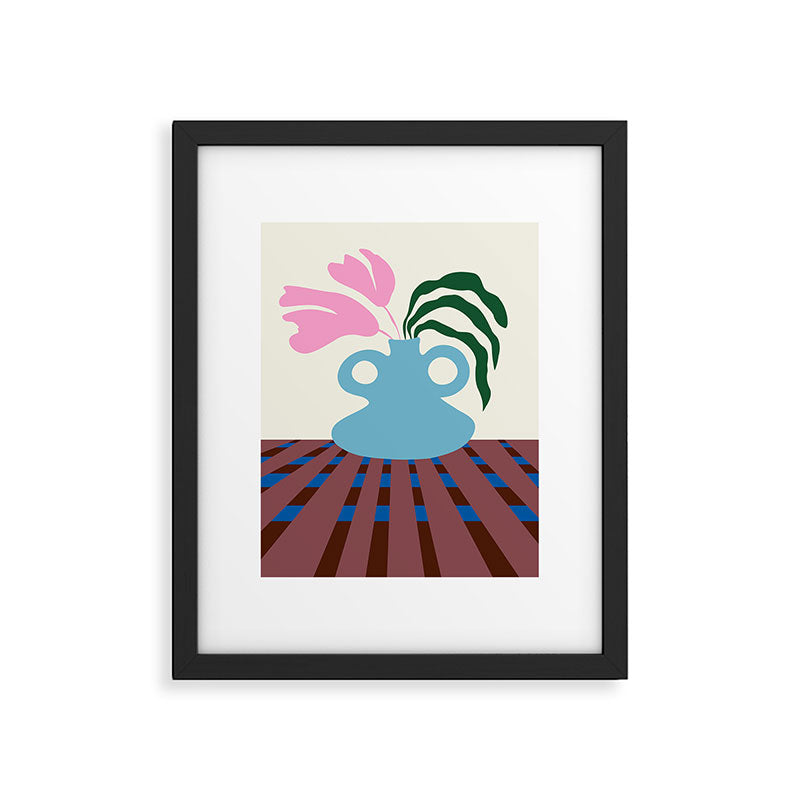 Blossoms on clay Framed Art Print Gallery Image 5