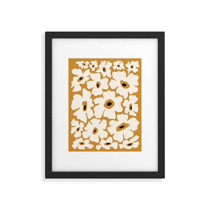 Boho botanicl summer 2 Framed Art Print Gallery Image 1