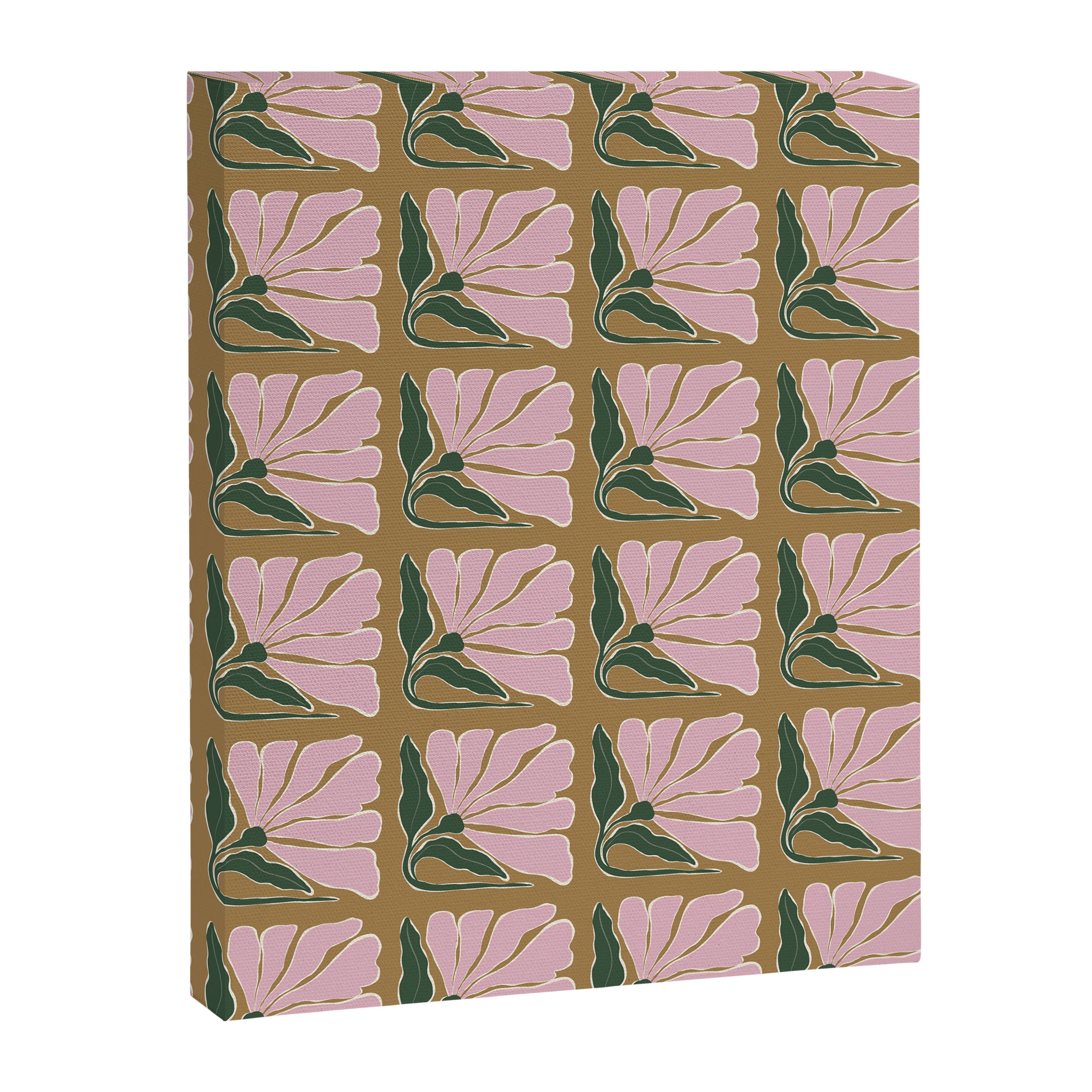 Bold Blooming V Canvas Print Gallery Image 8