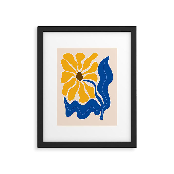 Bold sunflower 3 Framed Art Print Gallery Image 1