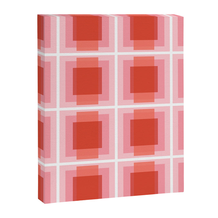 Bright Geometry Canvas Print Gallery Image 1