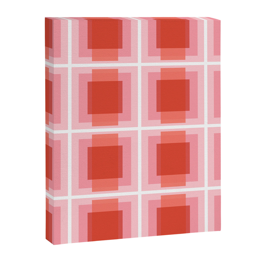 Bright Geometry Canvas Print Gallery Image 8